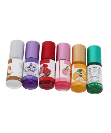 minkissy 6pi ces Huile pour Cuticules Soin Hydratant et R parateur pour Ongles Ab m s R duit Fissures et Cassures