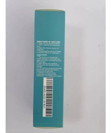 Blue Copper Peptide Facial Capsules essence with Hyaluronic Acid and Copper Tripeptide-1 Skin Rejuvenation Essence for Wrinkle Reduction and Firming Deep Sea Biological Skincare Formula 30 Pieces - Buy Online on GoSupps.com