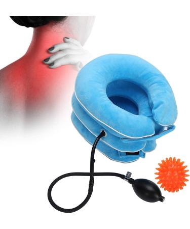 JLASER Cervical Neck Traction Device - Inflatable Neck Collar for Pain Relief & Support | International Shipping Available - Buy Online on GoSupps.com