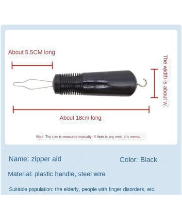 Elderly Disabled Dressing Anti-Spill Glue Cross-Border Buckle Helper unclasp Zipper black free - Buy Online on GoSupps.com