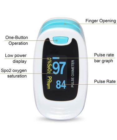CONTEC CMS50NA Pulse Oximeter - SpO2 & PR Waveform Blood Oxygen Monitor - Buy Online on GoSupps.com