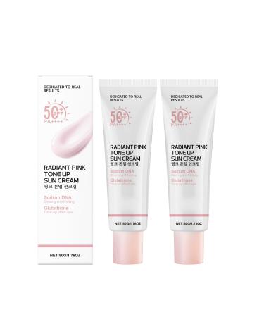 Generisch Pink Tone Up Sunscreen 50g SPF/SPF 50+PA++++ pink tone-up sun protection luminous and brightening sun protection