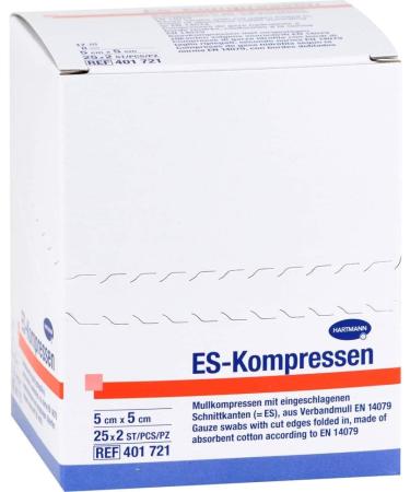 Buy ES Compressed Sterile 5x5 cm - 8 Times CPC | International Shipping Available - Buy Online on GoSupps.com