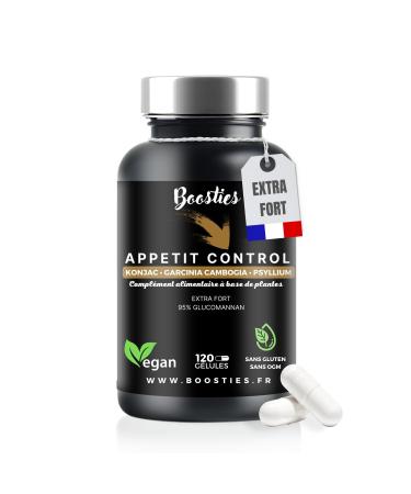Konjac Fiber Glucomannan Garcinia Cambogia Psyllium Chromium Regulate Appetite Cholesterol Levels 120 Capsules Vegan