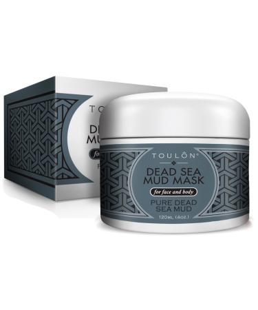 TOULON Best Mud Mask - Dead Sea Exfoliating Facial Mask | Blackhead Remover & Acne Treatment for All Skin Types - Buy Online on GoSupps.com