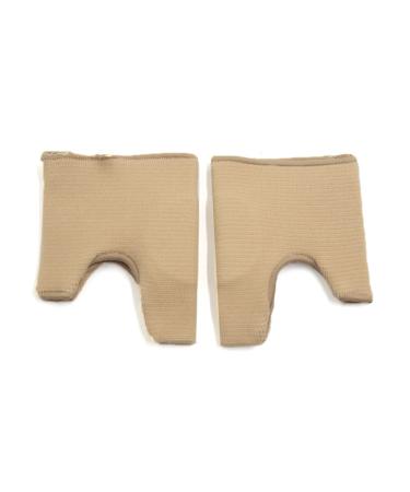 Qtqgoitem 1 Pair Size S Hallux Valgus Fatigue Relief Stretchy Forefoot Toe Straightener Separator Sleeve Skin Color (Model: 893 8eb 41d b56 f40)
