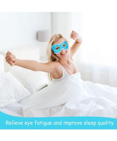 Ruggito Cooling Eye Mask - Reusable Gel Eye Mask for Cold Therapy Swollen Eyes & Headaches - International Shipping - Buy Online on GoSupps.com