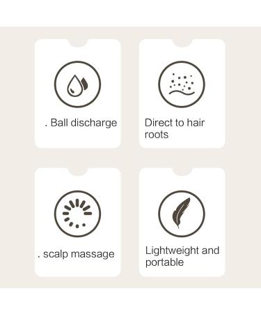 Scalp Applicator Comb for Women - Nourishes & Strengthens Hair | Massage Comb for Healthy Scalp - Buy Online on GoSupps.com
