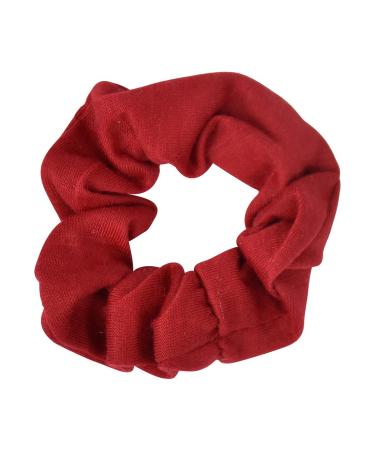Set of 3 Red Cotton Small Scrunchies Hair Bobbles - Buy Online on GoSupps.com