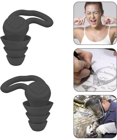 Hiborth Dolphin Sleep Earplugs 1 Pair Dolphin Sleeping Earplugs Noise Canceling Waterproof 40db Noise Reduction Portable Hygienic Storage Portable Earplugs Black A A Black - Buy Online on GoSupps.com