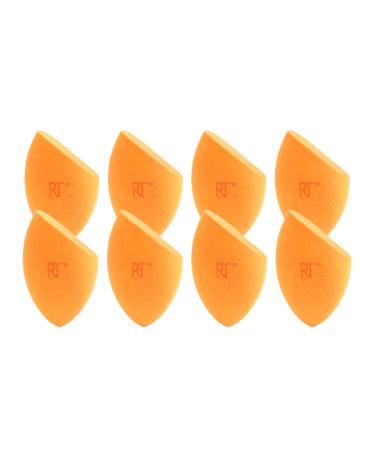 Real Techniques Miracle Complexion Makeup Blender Set - 8 Orange Sponges for Flawless Beauty - Buy Online on GoSupps.com