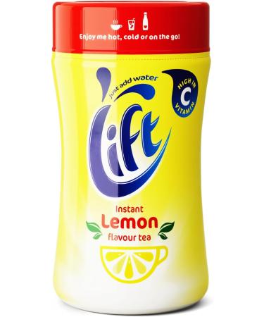 Lift Instant Lemon Flavoured Tea | Enjoy Hot or Iced Lemon Tea | Multipack of 6 x 165g Jars - Buy Online on GoSupps.com