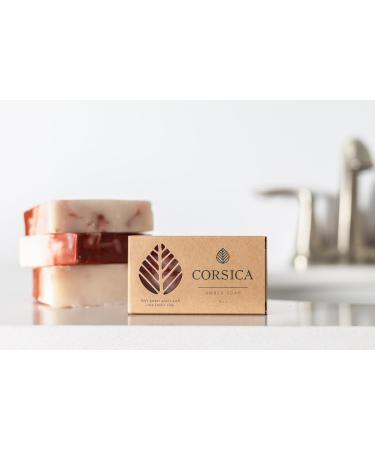 Corsica Bath Soap Bar - Smooth & Gentle Skin | Amber Soap for Men & Women - Luxury Body Care - Buy Online on GoSupps.com