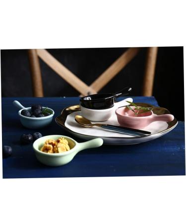 Ciieeo Side Dish Bowl Condiments Server Small Ceramic Bowl Small Sauce Cups Soy Sauce Bowls Appetizer Plates Pinch Bowls Dipping Sauce Dishes Ketchup Bowl Japanese-Style Seasoning Bowl Size 1 Pink - Buy Online on GoSupps.com