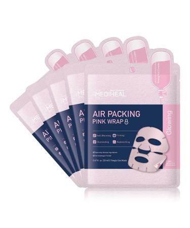 Mediheal Air Packing Pink Wrap Beauty Mask 5 Sheets 0.67 fl. oz (20 ml) Each