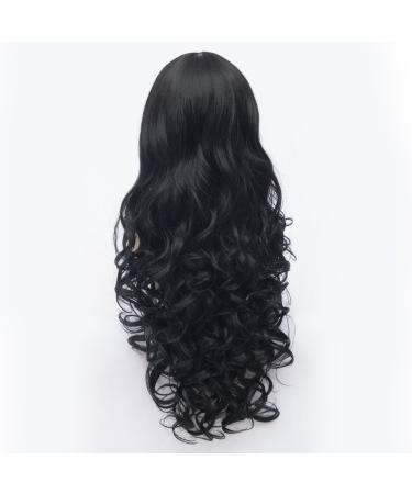 Qiyun.z CardCaptor Sakura Cosplay Wig - Long Curly Wavy Black Heat-Resistant Fiber for Women - Buy Online on GoSupps.com