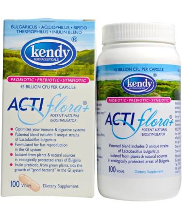 Actiflora + Synbiotic Kendy 100 VCaps - Premium PreProbiotic Supplement - Buy Online on GoSupps.com