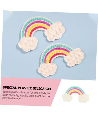 Ipetboom 1pc Scrub Pad Makeup Brush Scrubber Washing Machine Cleaner Silicone Gasket Brush Cleaning Mat Face Brush Cleaner Silicone Cleaning Pad Beauty Tool Cleaner Silicone Brush Cleaner 17.8x11cm Assorted Color - Buy Online on GoSupps.com