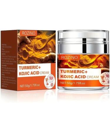 Kojic Cream with Turmeric Collagen and Hyaluronic Acid Infused Retinol Facial Moisturizer Hydrating and Skin Repairing - Buy Online on GoSupps.com