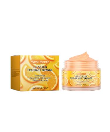WEST Month - Gommage l vres doux hydratant et r parateur - Gommage peau morte - 2 en 1 - Double action - 50 g