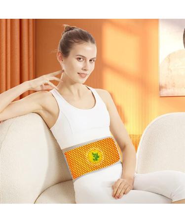 Adjustable Lumbar Vertebrae Decorative Belt - Moxa Fever Waist Protection & Physiotherapy | Gray Size M - Buy Online on GoSupps.com