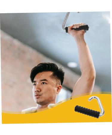 BRIGHTFUFU 1pc Hook Handle Accessories Pull up Handles Strength Training Handle Cable Attachments Triceps Gym Rod Handle Fitness Supplies Fitness Handle Heavy Fitness Equipments - Buy Online on GoSupps.com