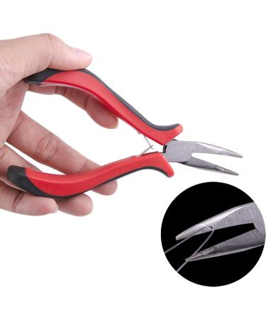 Duufin Hair Extensions Kit 500 Pcs Black Micro Rings, Plier, Needle Threader, Clips, Comb, Rubber Bands - Buy Online on GoSupps.com
