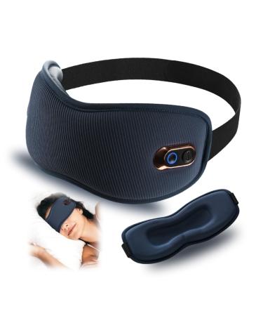 Heated Eye Mask Cordless for Dry Eyes Warm Eye Compress with Vibrating Massage USB Eye Heating Pad for Stye Sinus Blepharitis MGD Eye Fatigue Gifts for Men Women