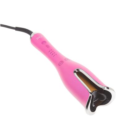 CHI Spin N Curl Compact Ceramic Rotating 1 Curling Iron - Ideal for Shoulder Length Hair (6-16 inches) - Pink Breast Cancer Awareness Edition - Buy Online on GoSupps.com
