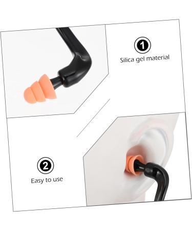 FOMIYES 8pcs Reusable Earplugs for Snoring Studying Work & Shooting - Black Ear Plug Set - Buy Online on GoSupps.com