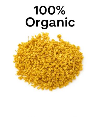 Organic Bio Herbs-Dried Elderberry Flowers 100% Natural Premium Quality Herb for Herbal Tea Tinctures & Remedies No Additives Non-GMO (Sambucus Nigra) (1 Lb) 2 Ounce (Pack of 1) - Buy Online on GoSupps.com