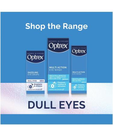 Optrex Eyedew Dazzling Eye Drops White Eyes 10ml Each (Pack of 3 30ml) 10ml (Pack of 1) - Buy Online on GoSupps.com