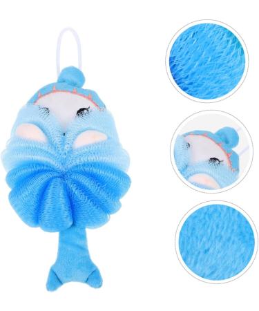 NOLITOY 6 Pcs Kids Bath Balls - Exfoliating Mesh Brush & Sponge Set | Cute Bath Scrubber for Children - Ideal for Newborns & Toddlers - Buy Online on GoSupps.com