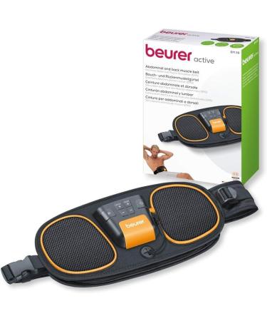Beurer EM 39 2-in-1 EMS Abdominal & Back Muscle Trainer - Ultimate Regeneration & Fitness Coach - Buy Online on GoSupps.com