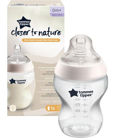 Tommee Tippee Closer to Nature Clear Bottle 260ml - Non Decorated - Buy Online on GoSupps.com