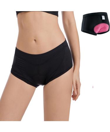 Underwear for Horseback Riding Women Equestrian Underwear for Women Padded Equestrian Underwear Riding Underwear (Black XL) Black X-Large