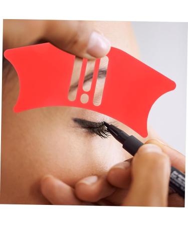 Ipetboom Eyeliner Aids Heated Lash Curler Silicone Molds Mascara Tool Aids Eyeliner Guard Miss Highlight Gel 10.3x3.8cm Red - Buy Online on GoSupps.com