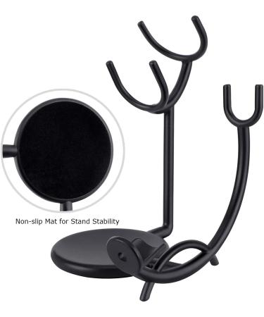 Grooming Shaving Kit for Men Strong Razor and Brush Stand with Stainless Steel Shaving Soap Bowl Dad Gifts Boyfriend Gifts Husband Gifts for Him Black - Buy Online on GoSupps.com