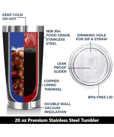 NewEleven Tumbler - Good luck coworker black- 20 Oz. - Buy Online on GoSupps.com
