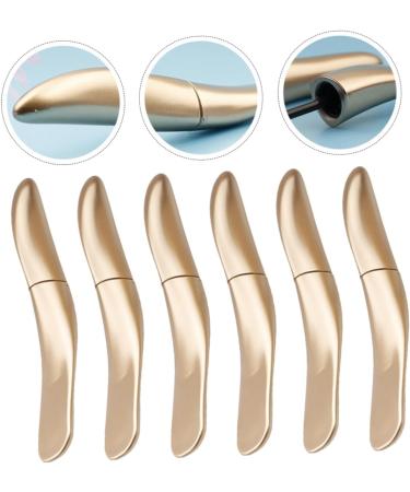 FOMIYES 18 Pcs Eyeliner Empty Tube Empty Mascara Bottle Lip Gloss Containers Gold Lip Gloss Tubes DIY Abs - Buy Online on GoSupps.com