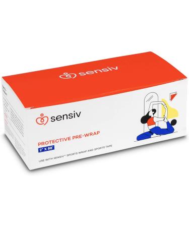 Sensiv - Protective Sports Pre-wrap 2in 88.5ft - 2 Pack - Buy Online on GoSupps.com