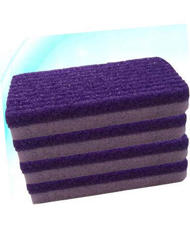 FRCOLOR 4pcs Foot Grinder Tools Laundry Dispenser Foot Tools Foot Pedicure Tool Pumice Frosted Foot Mask 1 count (Pack of 1) Purple - Buy Online on GoSupps.com