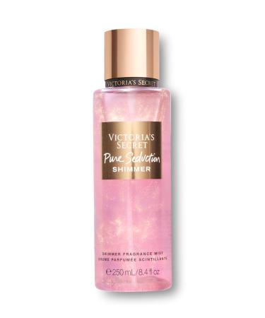 Victoria's Secret Pure Seduction Shimmer Body Spray for Women Notes of Juiced Plum and Crushed Freesia (8.4 oz)