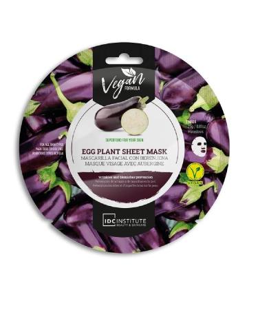 BigBuy Home IDC Institute Vegan Eggplant Face Mask 25 g