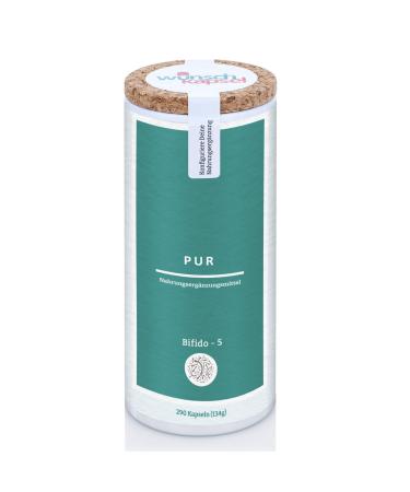 Wish capsule bifidobacteria - 5 mix pure 290 capsules content - 5 different bacteria