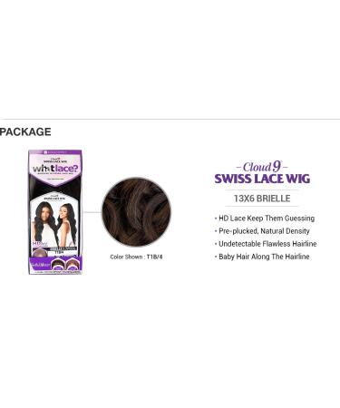 Sensationnel WHAT LACE 13x6 Wig - Cloud 9 Synthetic Hair Hand Tied Natural Preplucked Illusion Lace Front Wig - BRIELLE (1) Black - Buy Online on GoSupps.com