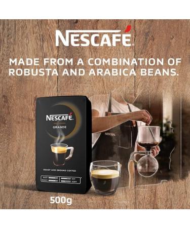 NESCAF Grande Roast and Ground Filter Coffee 500g | Round-Bodied Arabica and Robusta blend - Buy Online on GoSupps.com