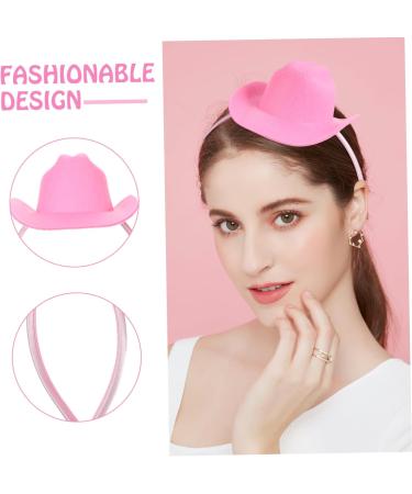 Healeved Cowboy Hat Headband Cowgirl Costume Accessories Western Party Hats Mini Cowboy Hats Cowgirl Headband Tea Party Hat Headband Cowgirl Headpiece Tiny Cowboy Hat Polyester - Buy Online on GoSupps.com