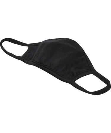 Buy Build Your Brand Unisex Cotton Face Masks 10-Pack - Black Everyday Mask | International Shipping Available - Buy Online on GoSupps.com