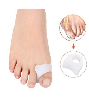 Wand Holder Spacers: Plantar Fasciitis Toe Corrector & Gel Separator for Bunion Beauty - Pummel Storefront - White - Buy Online on GoSupps.com